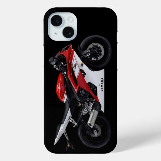 Rode Yamaha Yzf-R6 motorfiets Case-Mate iPhone Case (Achterkant)
