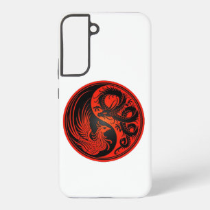 Rode Yin Yang Samsung Galaxy Hoesje