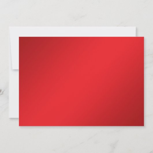 Rode zakelijke uitnodiging (Achterkant)