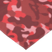 Rode Zalm Camouflage Tafelkleed (Gekanteld)