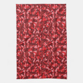 Rode Zalm Camouflage Theedoek (Verticaal)