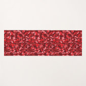 Rode Zalm Camouflage Yogamat (Voorkant (horizontaal))