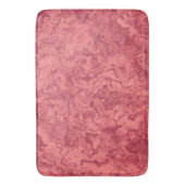 Rode Zalm Marmer abstract Badmat (Voorkant Verticaal)