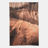 Rode zandsteen Natuur Foto Theedoek (Verticaal)