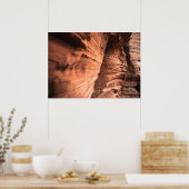 Rode zandsteen Natuur Poster (Keuken)