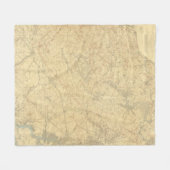 Rode zandsteen, New Jersey 2 Fleece Deken (Voorkant (Horizontaal))