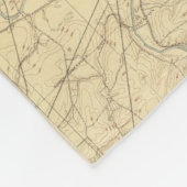 Rode zandsteen, New Jersey 2 Fleece Deken (Hoek)