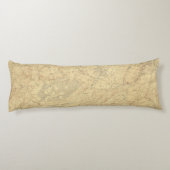 Rode zandsteen, New Jersey 2 Lichaamskussen (Achterkant)