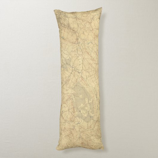 Rode zandsteen, New Jersey 2 Lichaamskussen (Achterkant (Verticaal))