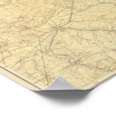 Rode zandsteen, New Jersey 2 Poster (Hoek)