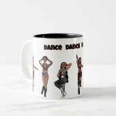 Rode Zebra #1 Mok (Voorkant links)