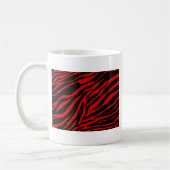 rode zebra koffiemok (Links)