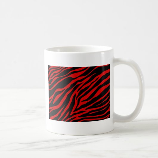 rode zebra koffiemok (Rechts)