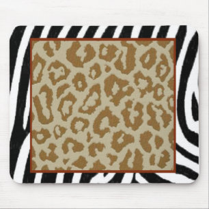 rode zebra muismat