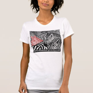 Rode Zebra T-shirt