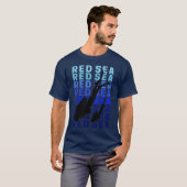 Rode Zee Duiken T-Shirt (Voorkant volledig)