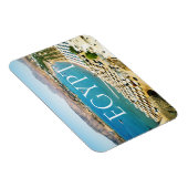 Rode zee in het Briefkaart Sharm el Sheikh (Egypte Magneet (Rechterzijde)