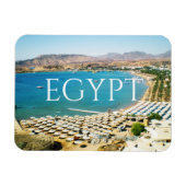 Rode zee in het Briefkaart Sharm el Sheikh (Egypte Magneet (Horizontaal)