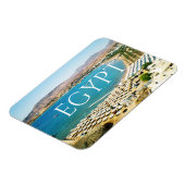 Rode zee in het Briefkaart Sharm el Sheikh (Egypte Magneet (Linkerzijde)