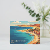 Rode Zee Stranden, Assab, Eritrea Eritrea Briefkaart (Staand voorkant)