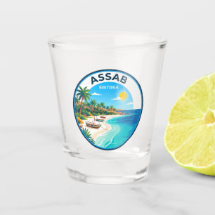 Rode Zee Stranden Eritrea Shot Glas