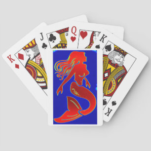 rode zeemeerkaarten pokerkaarten