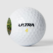 rode zeemeermin golfballen (Logo)