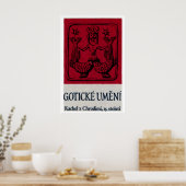 Rode Zeemeermin - Luciferdoosje Print - Tsjechisch (Keuken)