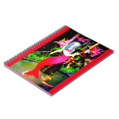 rode zeemeermin notitieboek (Linkerzijde)