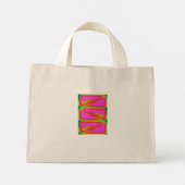 Rode zeemeermin Thunder_Cove Mini Tote Bag (Achterkant)