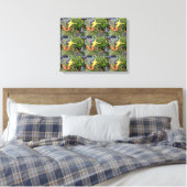 rode zeemeerminnaars canvas afdruk (Insitu (Slaapkamer))