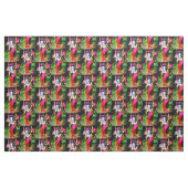 rode zeemeerminnen die feesten stof (Fat Quarter)