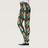 rode zeemeervis leggings (Links)