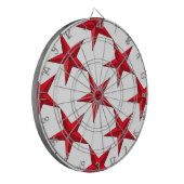 Rode ZeevaartSter Dartbord (Voorkant Links)