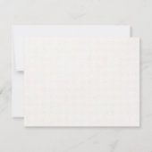 Rode zegel save the wedding datum uitnodiging (Achterkant)