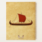 Rode Zeil Vikingschip II Planner (Achterkant)