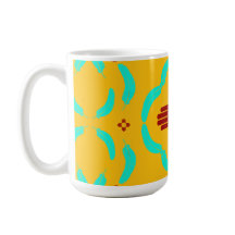 Rode Zia Symbolen New Mexico Turquoise Veren