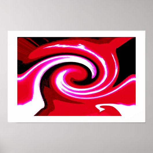 Rode ziel poster (Voorkant)