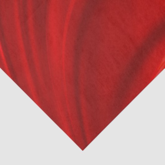 Rode zijde tissuepapier (Detail)