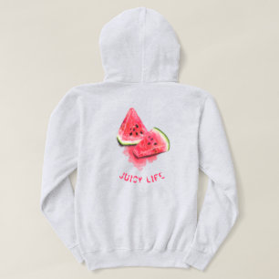 Rode zoete juicy watermeloenen — gebak — vers hoodie