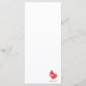 Rode zoete juicy watermeloenen - Tasty - Tekening Menu (Voorkant)