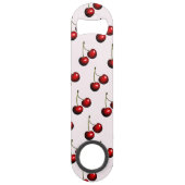Rode zoete kersen Bar Key Speed Flessenopener (Voorkant)