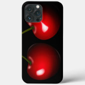 Rode Zoete Kersen iPhone Case - Kies Kleur (Achterkant)
