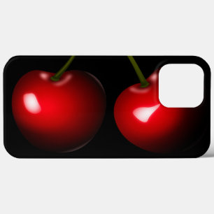 Rode Zoete Kersen iPhone Hoesje - Kies Kleur