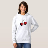 Rode zoete kersen - vers hoodie (Voorkant volledig)