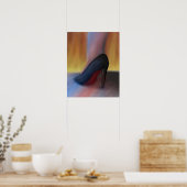 Rode zolen poster (Keuken)