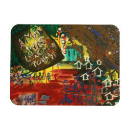 Rode Zomer van 1919 3 "x4" Fotomagneet Magneet