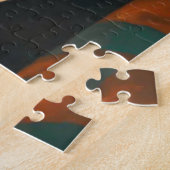Rode Zon | Arthur Dove | Legpuzzel (Zijkant)