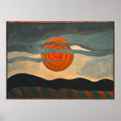 Rode Zon | Arthur Dove | Poster (Voorkant)