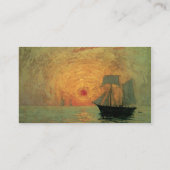 Rode Zon door Maxime Maufra Visitekaartje (Achterkant)